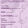Space is the Place – Friday @ RAMPANT LION, Manchester SPACE IS THE PLACE and RED BULL MUSIC ACADEMY bring you an evening of deep rhythms from distant worlds At the controls: CINNAMAN (Beat Dimensions / Rush Hour, NL) IAAZE...