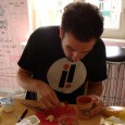 I’ve just discovered this excellent beat maker who’s got a new LP coming out, quite trippy, on CAST-A-BLAST records Here is a nice picture of Larry making breakfast, clicky to...